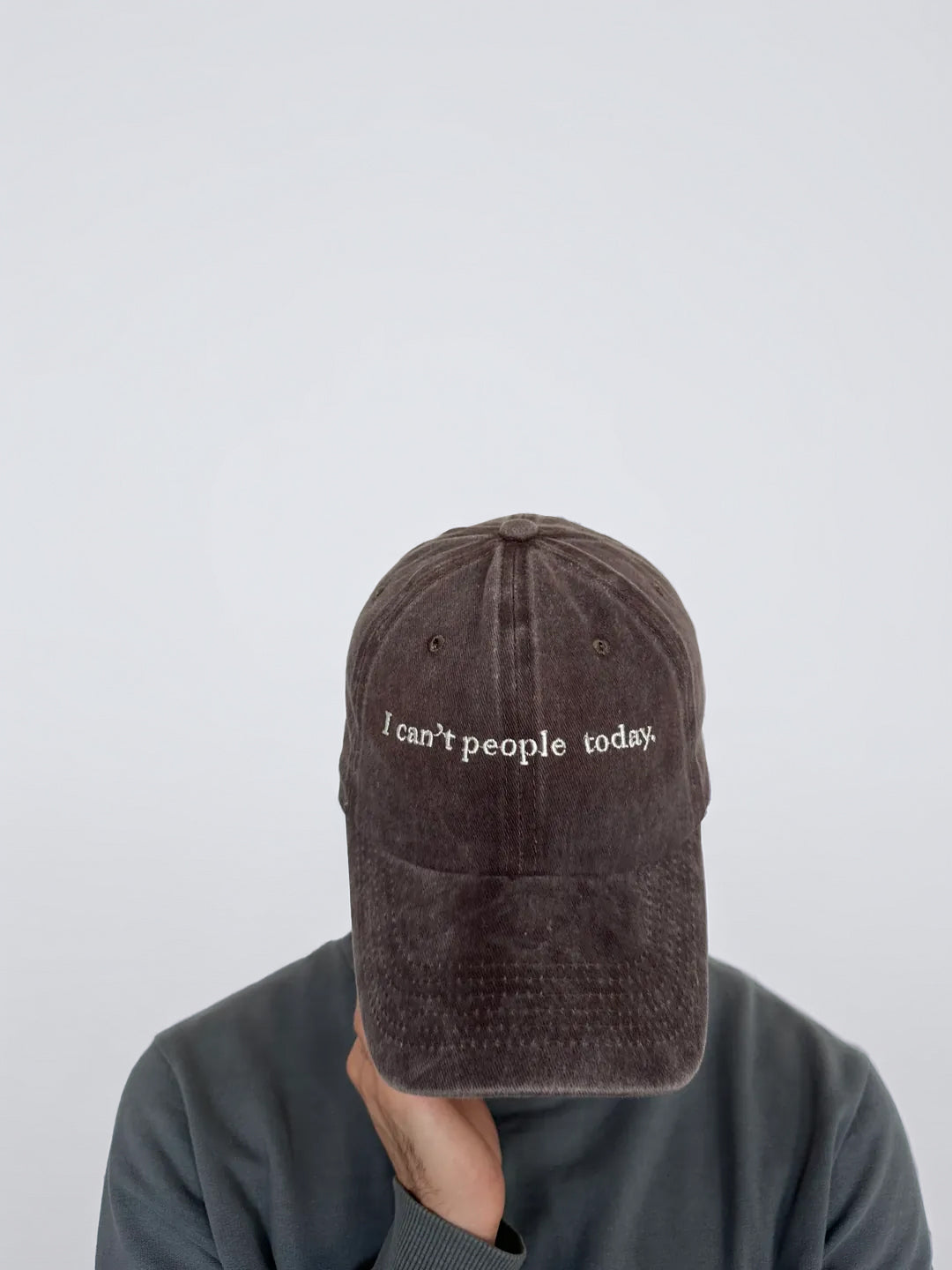 I can't people today. Cap