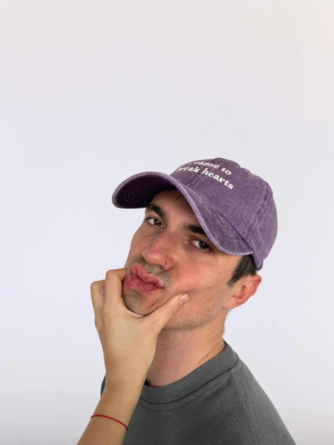 I came to break hearts Cap