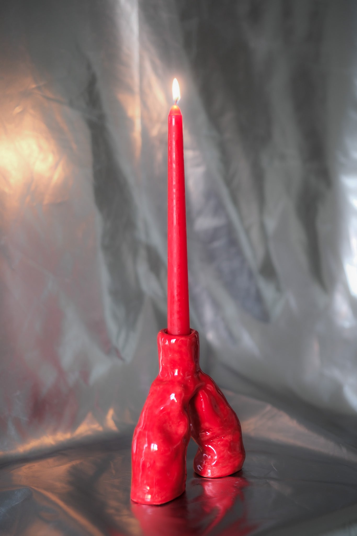 V — Ceramic Candle Holder