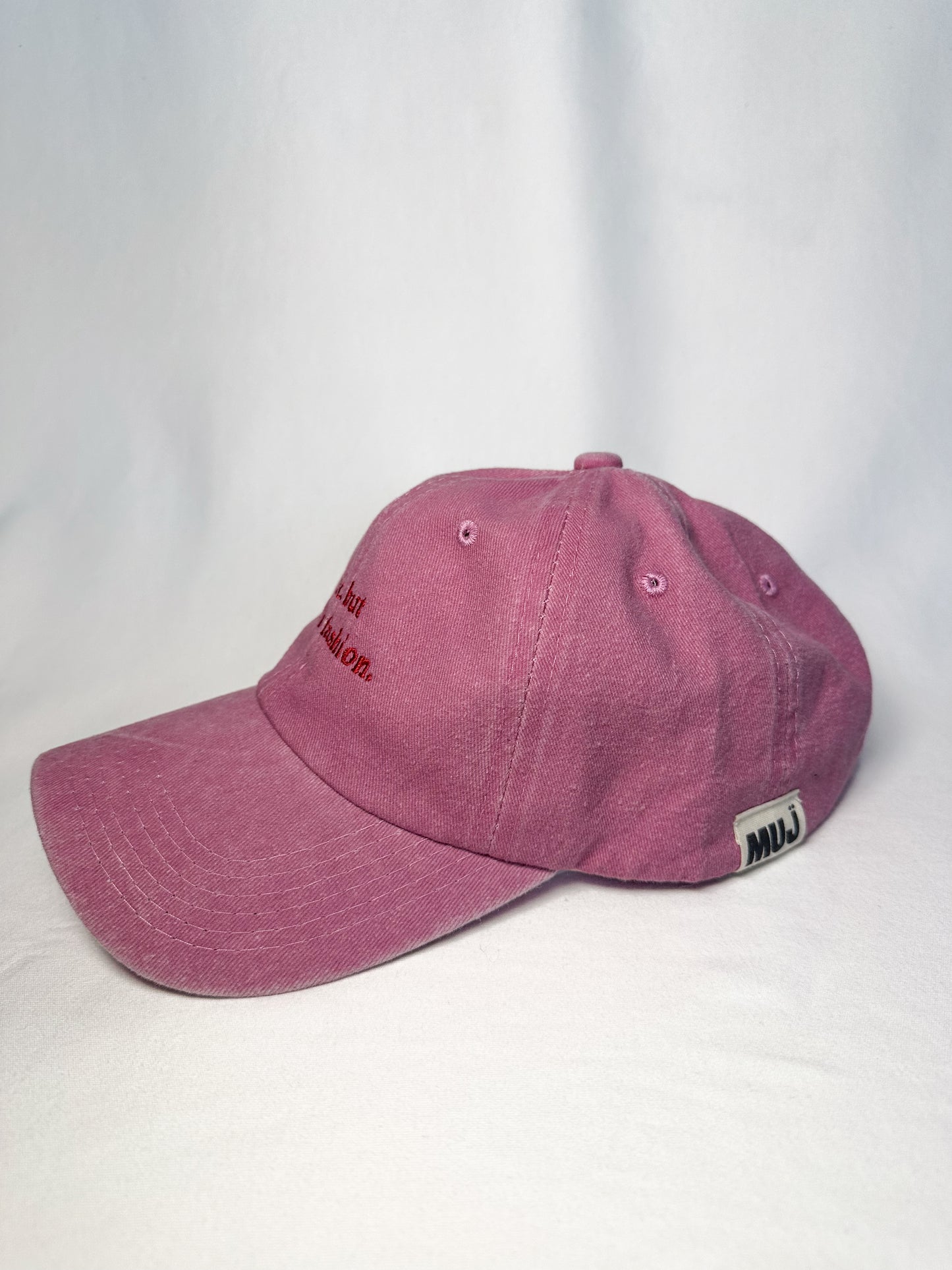 Panic,but make it fashion. Cap