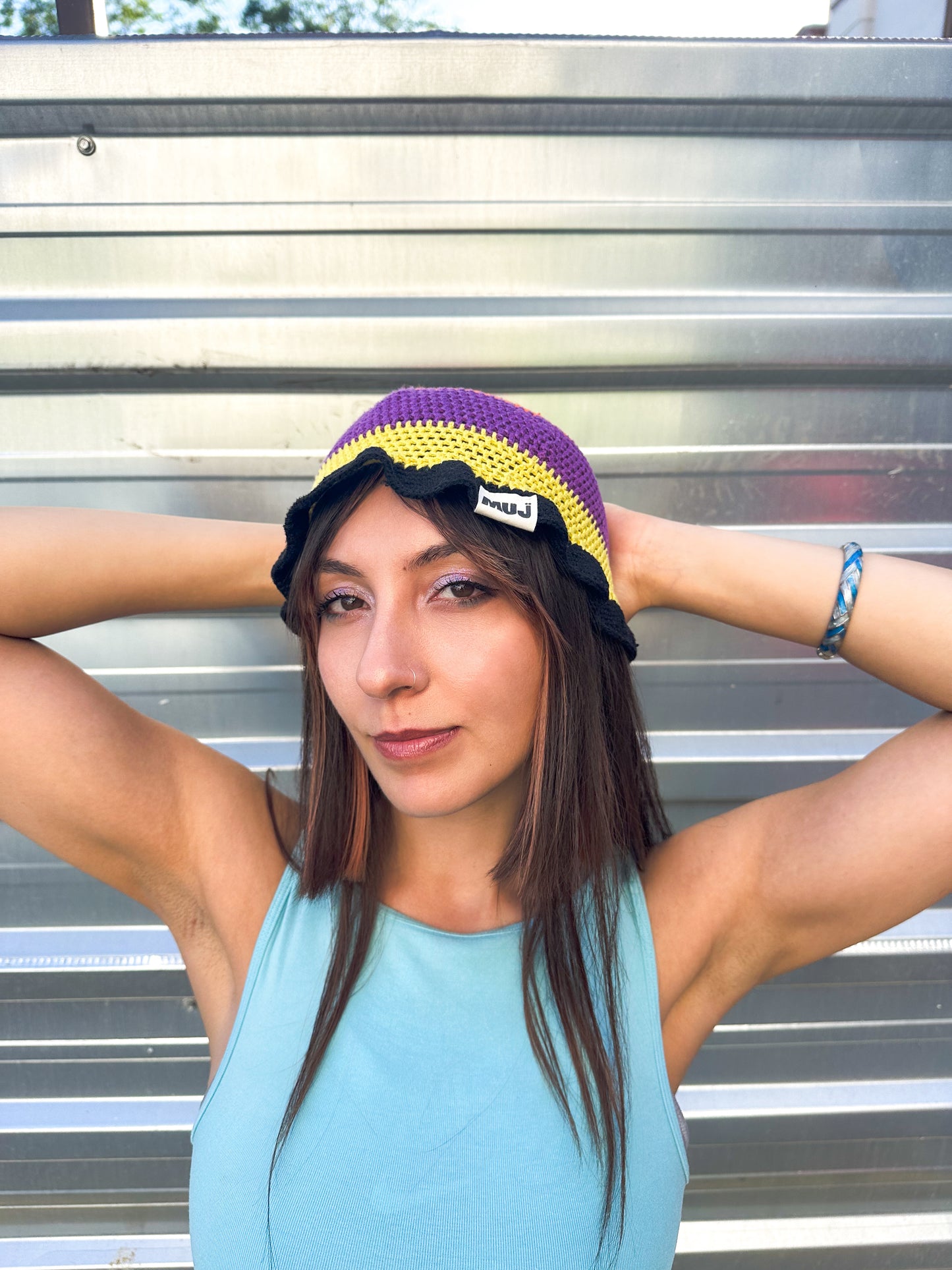 Multicolor Bucket Hat