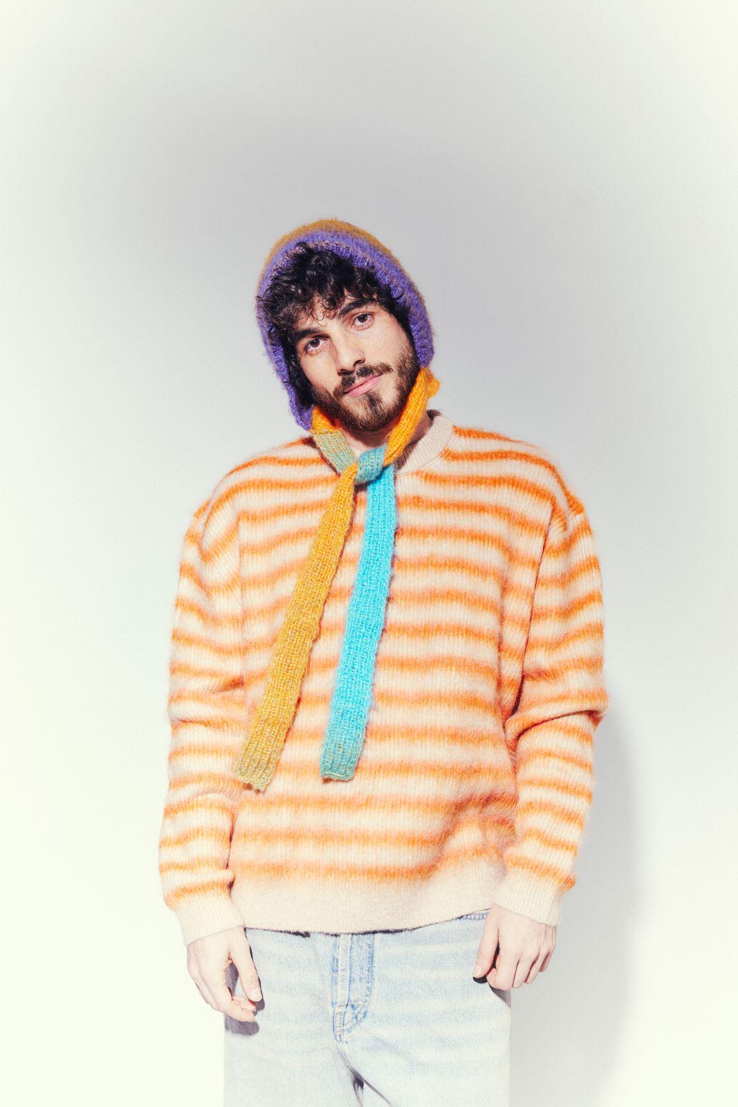 Color Transition-ed Bow Tie Bonnet
