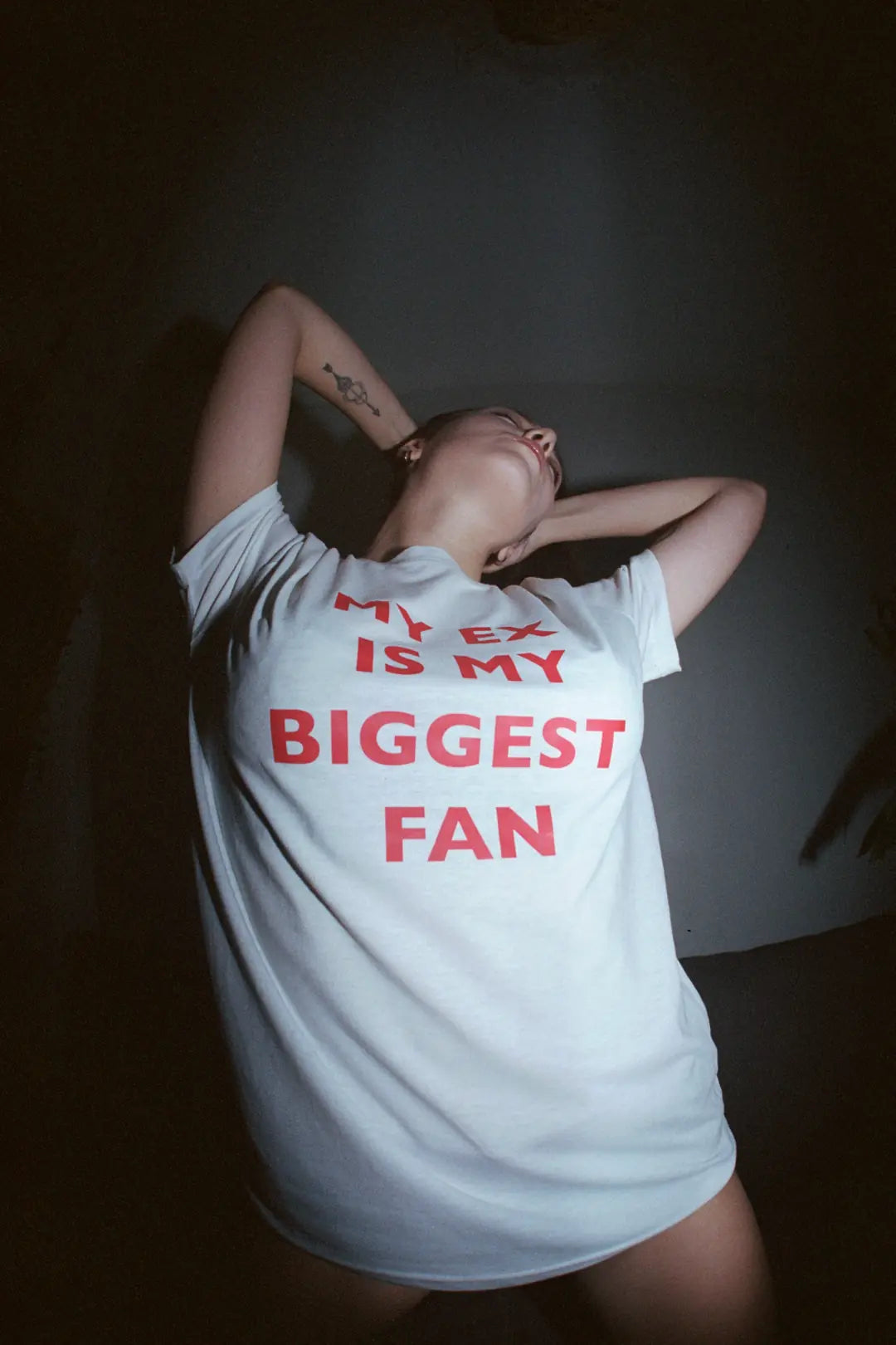 MY EX IS MY BIGGEST FAN T-shirt