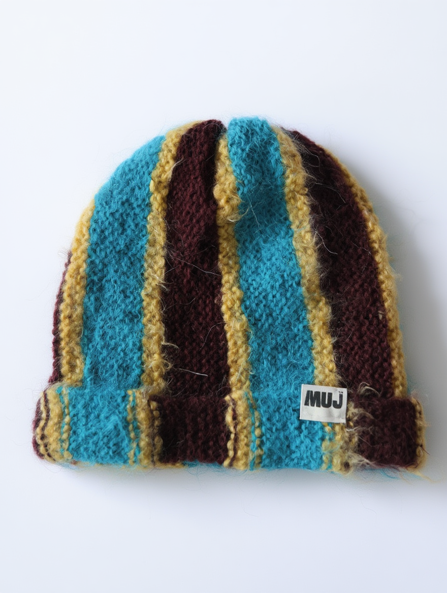 Striped Beanie