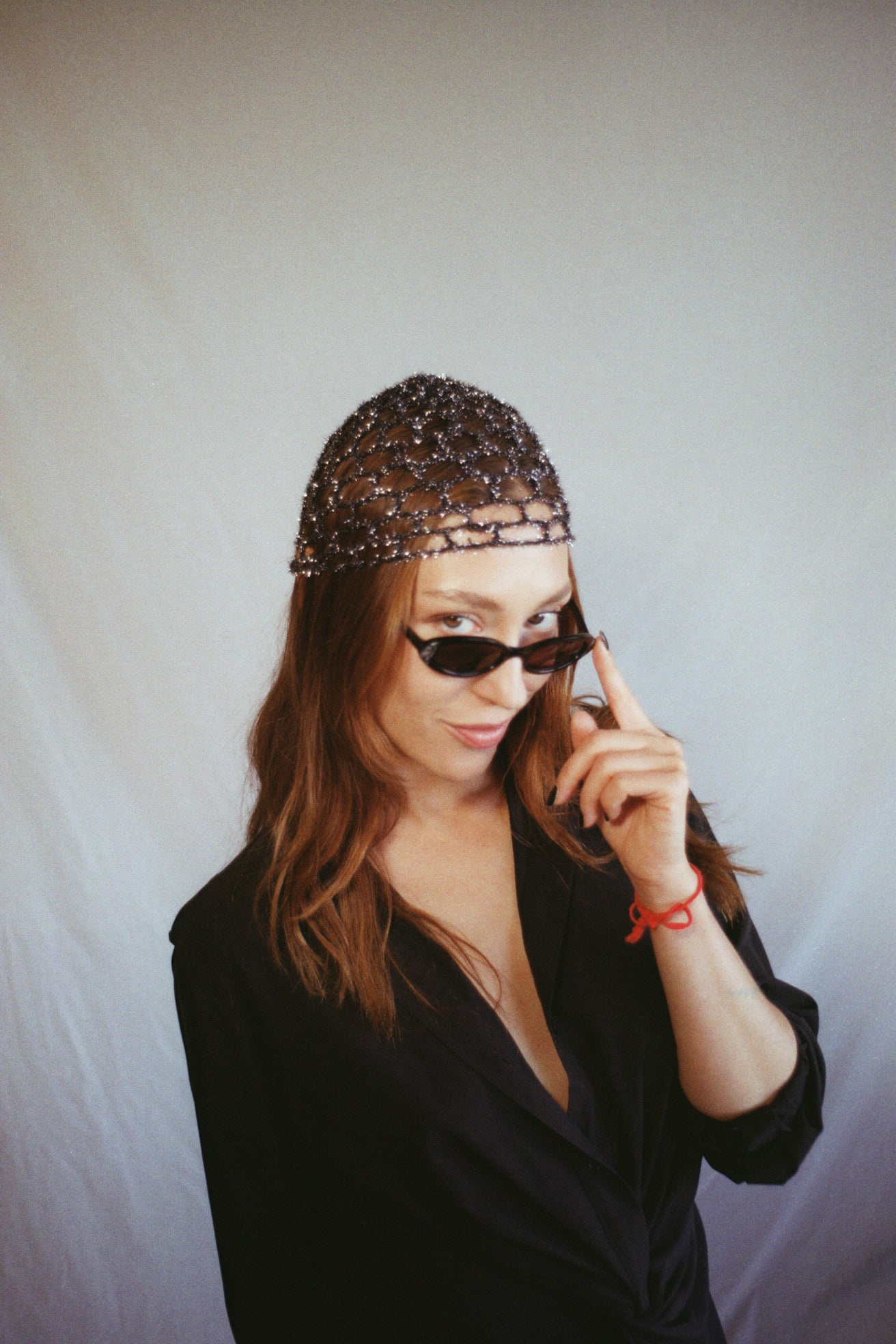 Black glitter Sandy