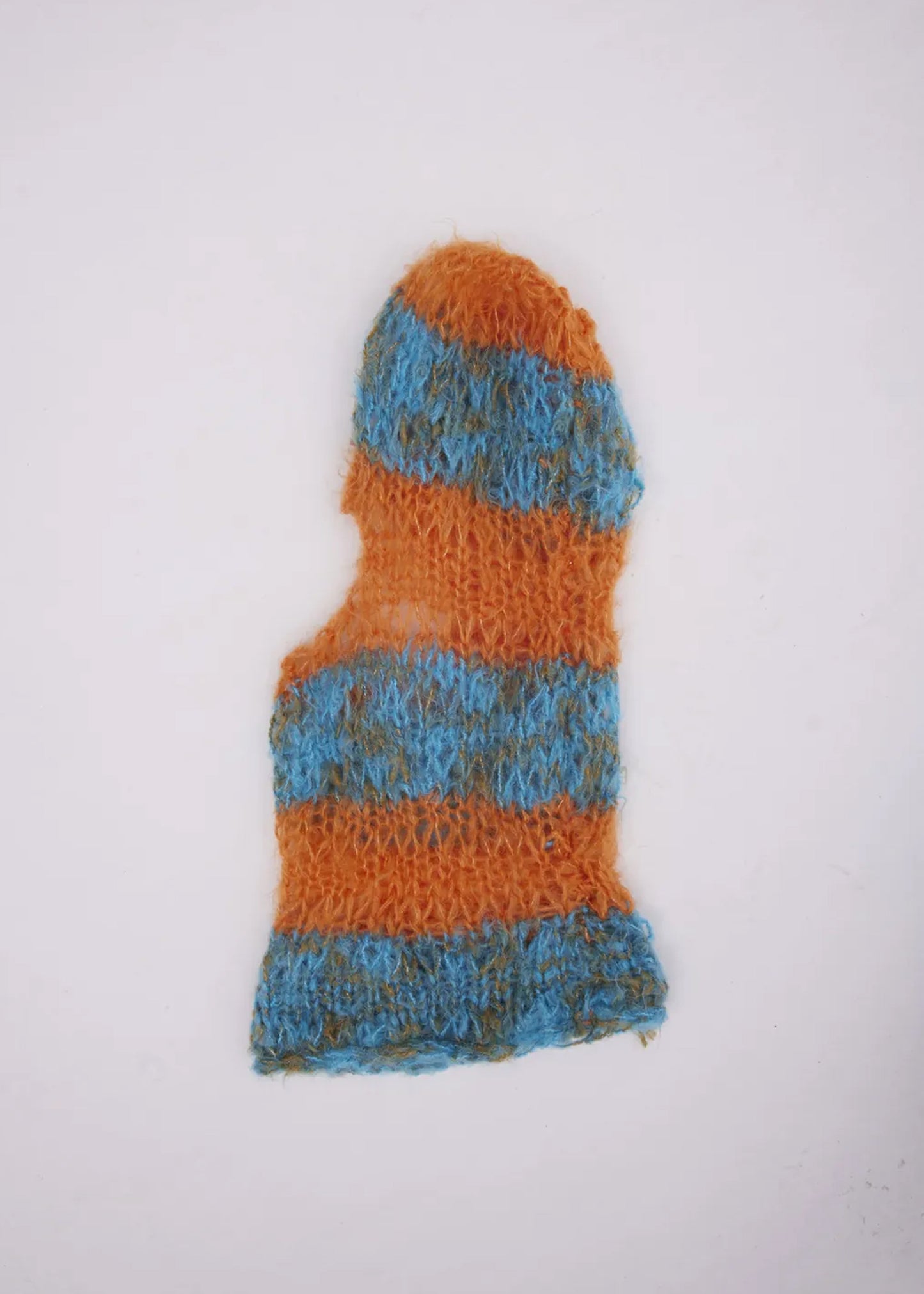 Orange and Blue Color Transition-ed Mask