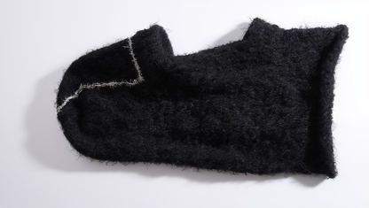 Silvered Black Balaclava