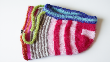 Adjustable Striped Balaclava