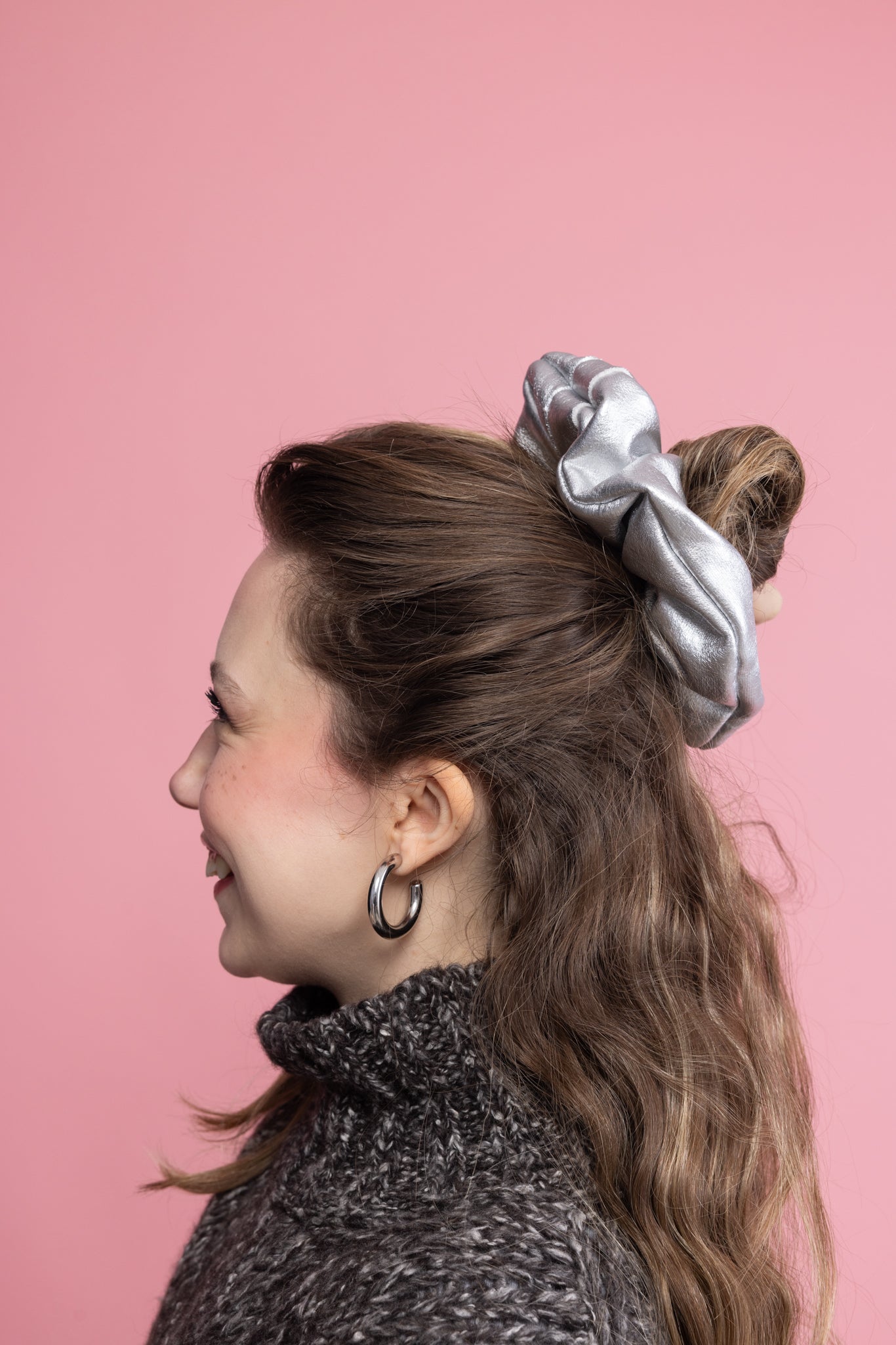 Metallic Scrunchie