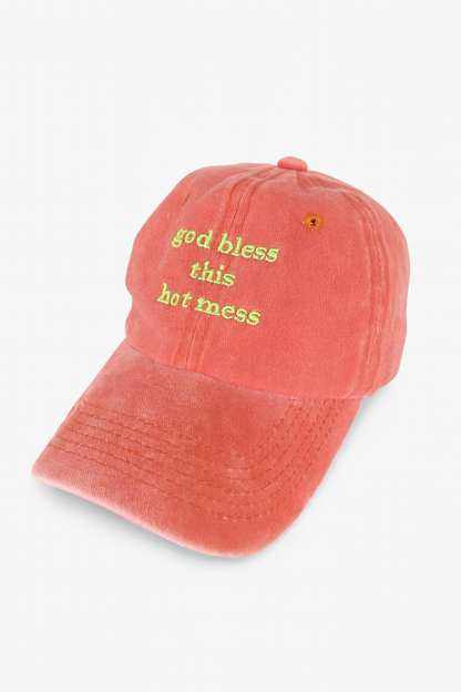God Bless This Hot Mess Cap