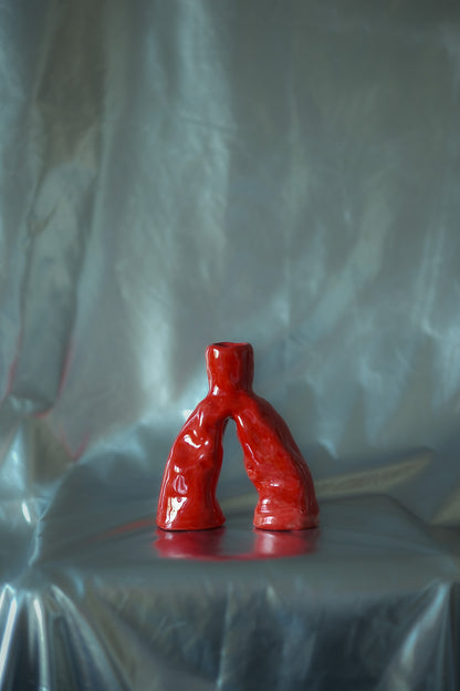 V — Ceramic Candle Holder