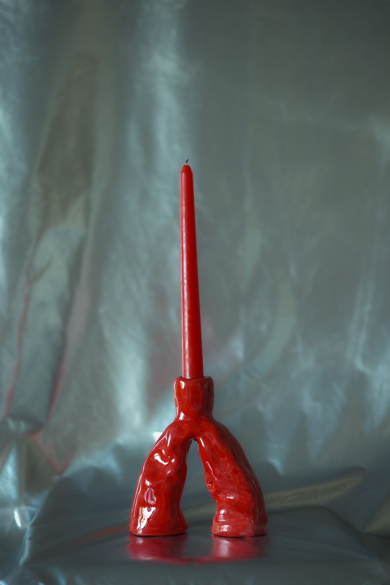V — Ceramic Candle Holder