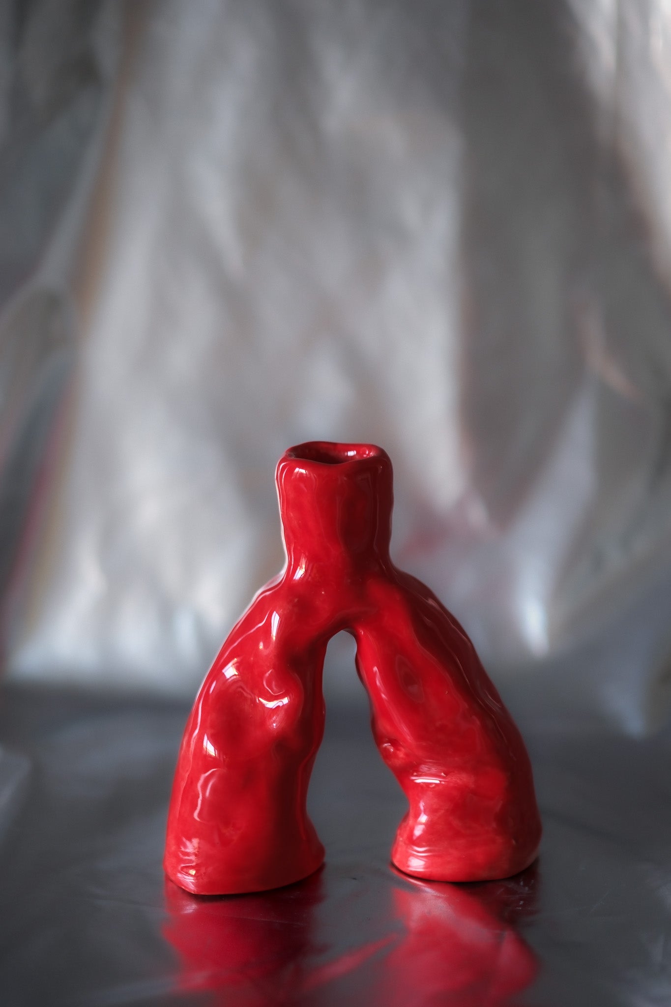 V — Ceramic Candle Holder
