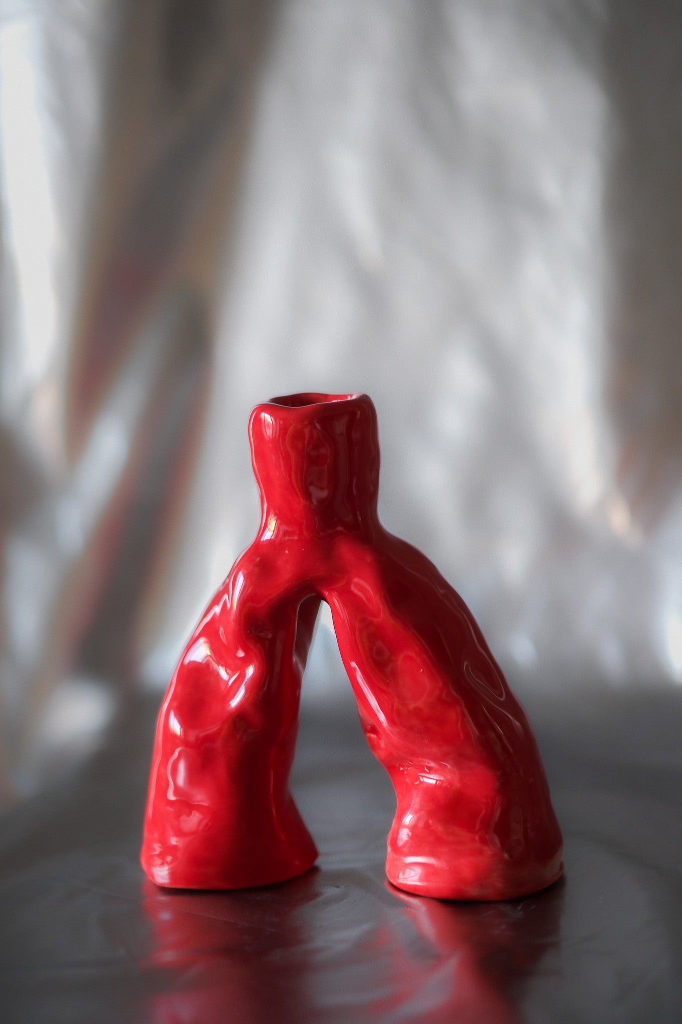 V — Ceramic Candle Holder