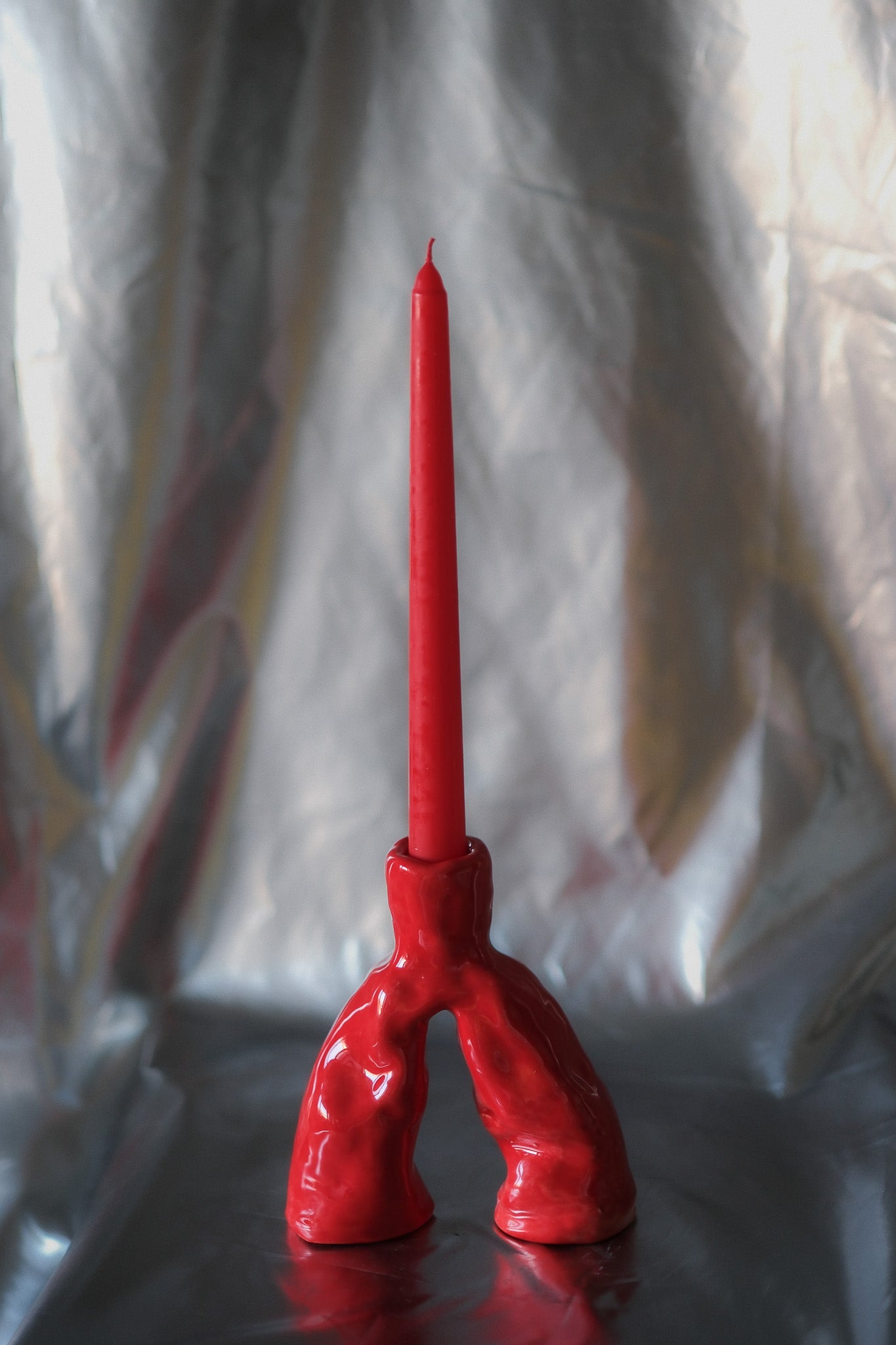 V — Ceramic Candle Holder