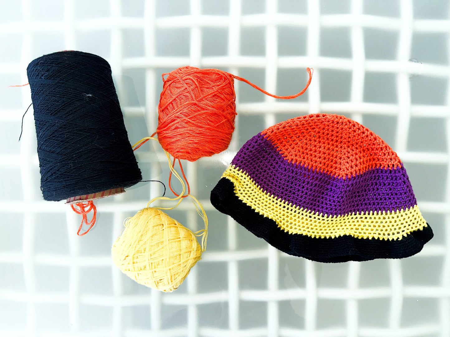 Multicolor Bucket Hat