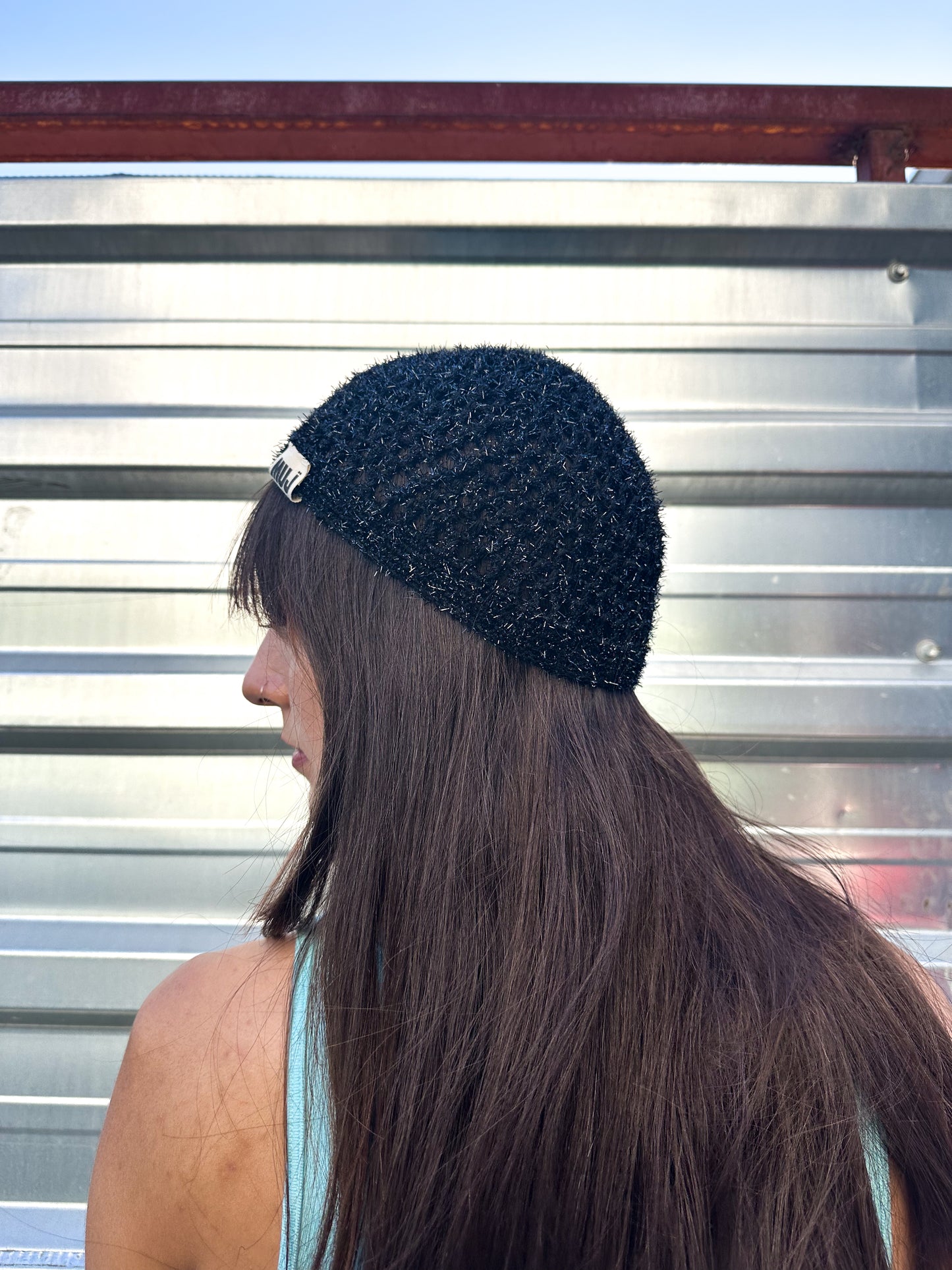 Glitter Black Sandy