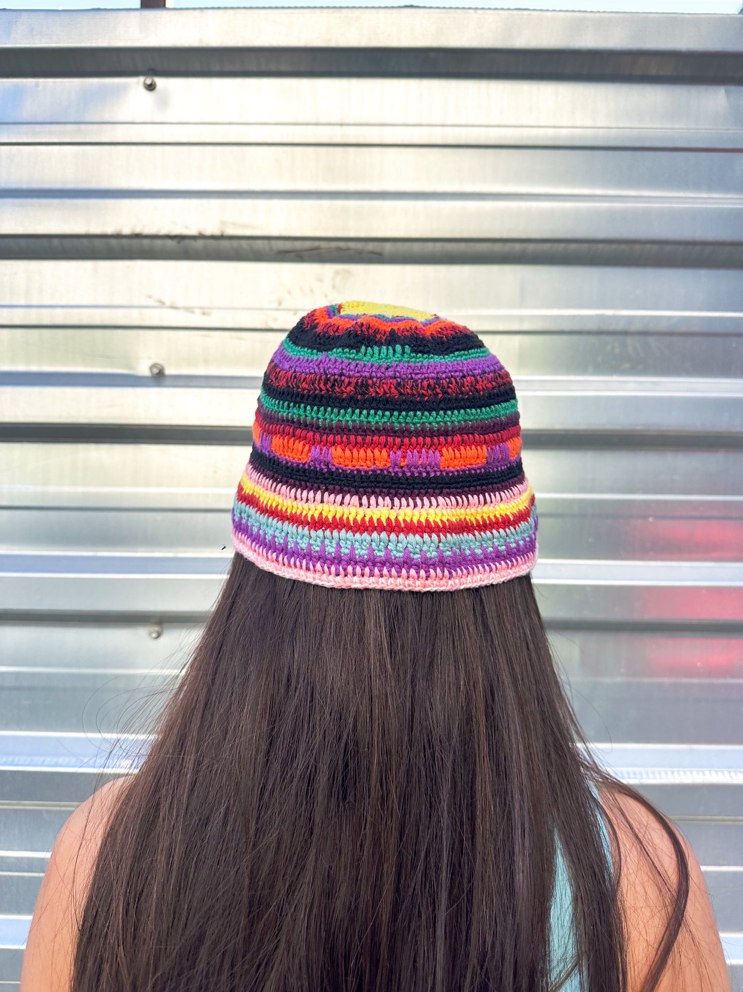Multicolored Bucket Hat