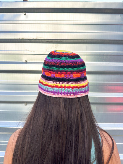 Multicolored Bucket Hat