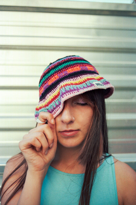 Multicolored Bucket Hat